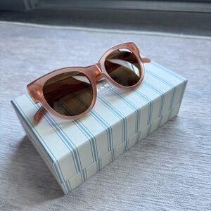 Sezane Chiara Sunglasses in Blush